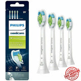 4X Philips Sonicare DiamondClean HX6064 Replacement Toothbrush Brush Heads White